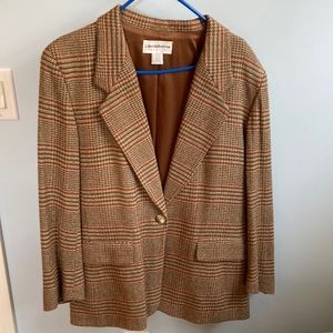 VINTAGE 1980 LIZ CLAIBORNE COLLECTION LADIES BLAZER SZ12